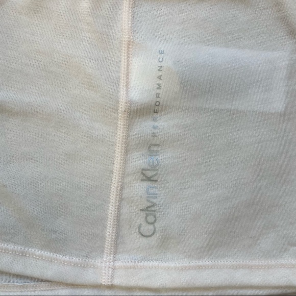Calvin Klein Performance Lightweight Tank Top Woman’s Size XL Pastel Peach NWT - Picture 7 of 8